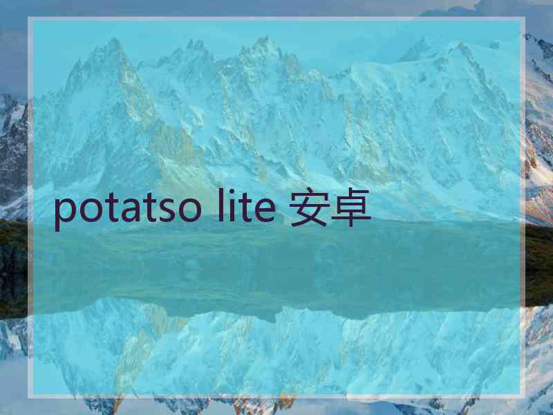 potatso lite 安卓