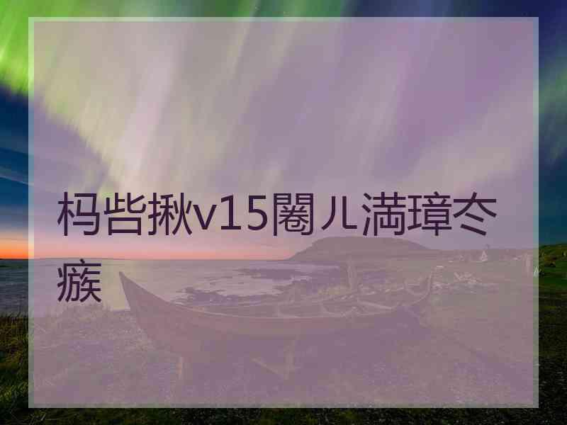 杩呰揪v15闂ㄦ満璋冭瘯