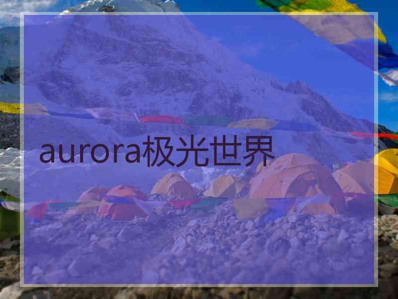 aurora极光世界