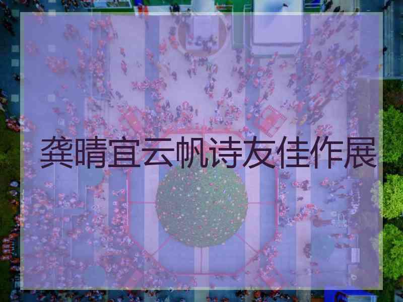 龚晴宜云帆诗友佳作展