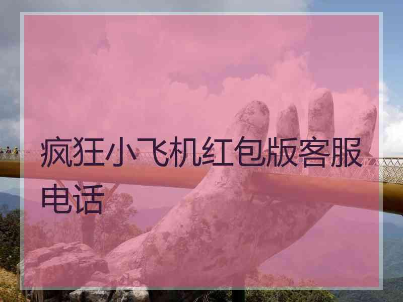 疯狂小飞机红包版客服电话