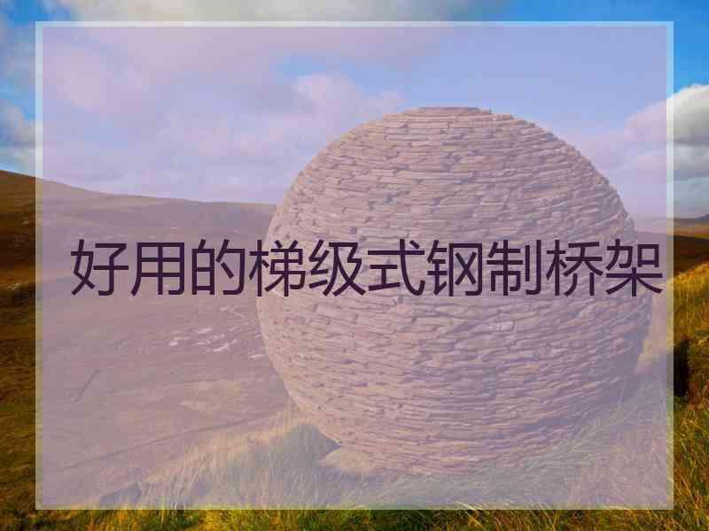 好用的梯级式钢制桥架