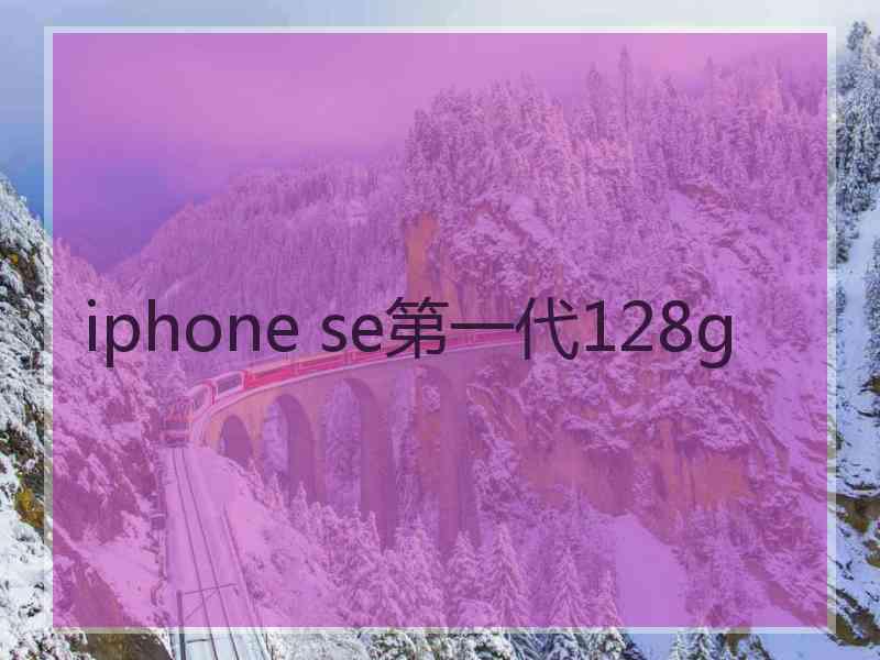 iphone se第一代128g