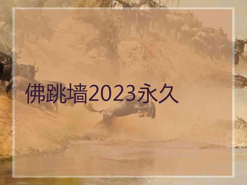 佛跳墙2023永久