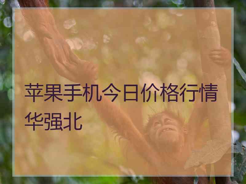 苹果手机今日价格行情华强北