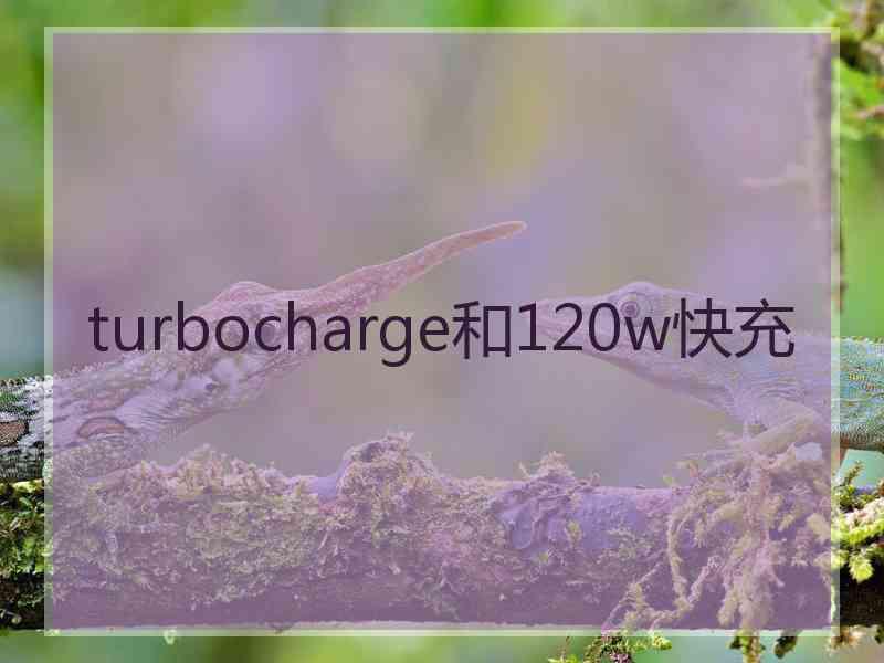 turbocharge和120w快充