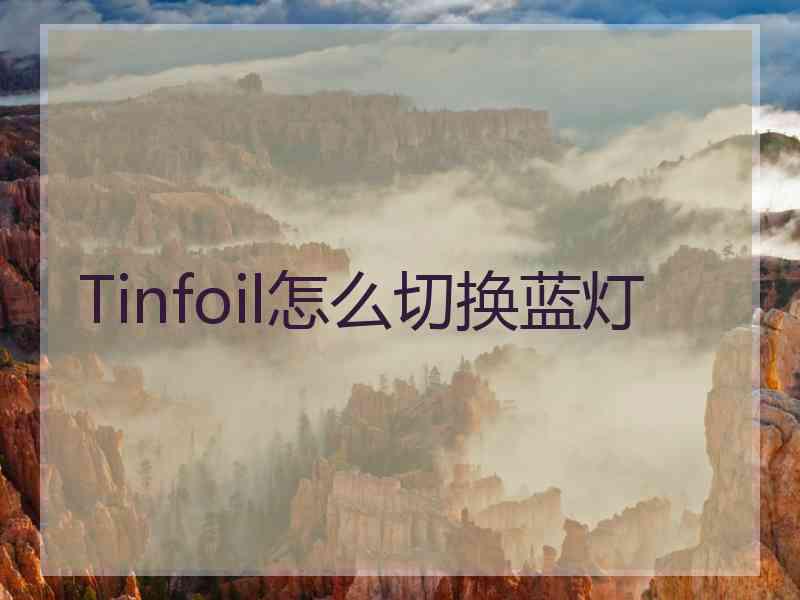 Tinfoil怎么切换蓝灯