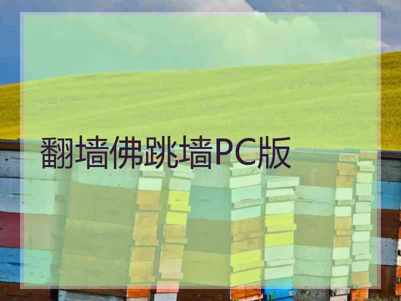 翻墙佛跳墙PC版