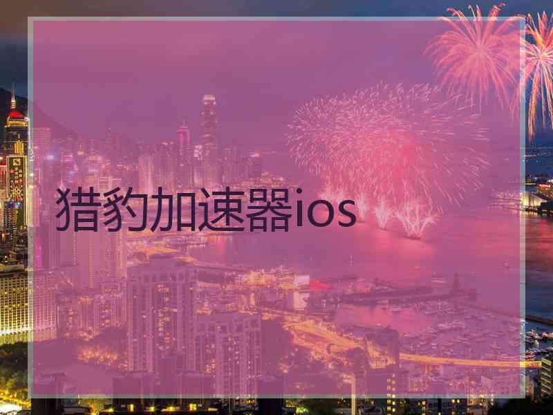 猎豹加速器ios