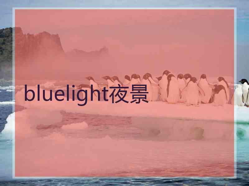 bluelight夜景