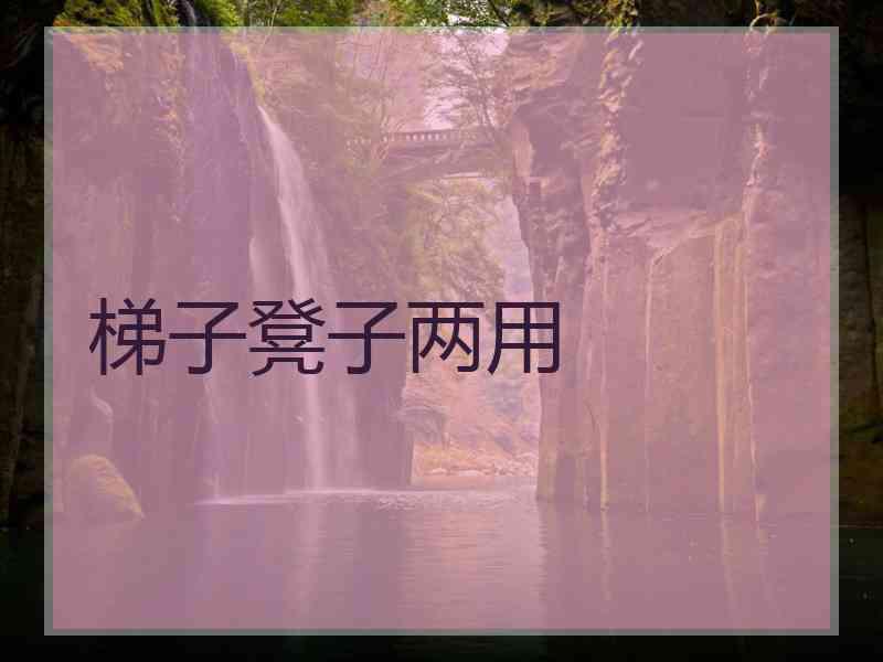 梯子凳子两用