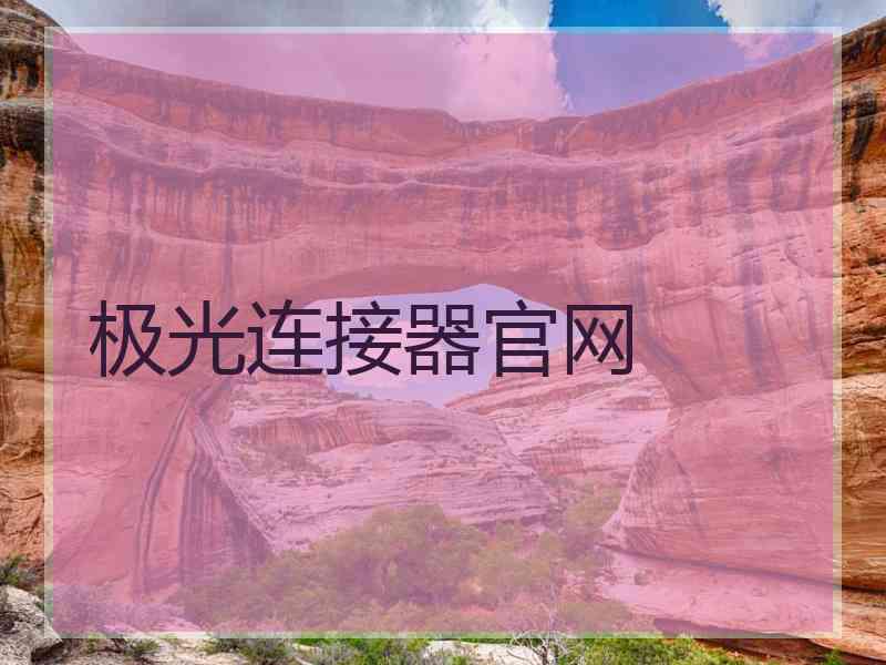 极光连接器官网